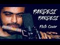 Pardesi Pardesi jana nahi | Unplugged | Sad | Flute cover | Karan Thakkar | Divine flute