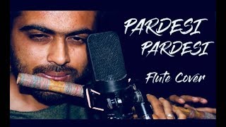 Pardesi Pardesi jana nahi | Unplugged | Sad | Flute cover | Karan Thakkar | Divine flute chords