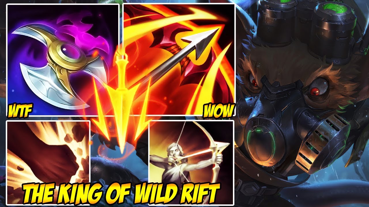 THE KING OF WILD RIFT WITH TWITCH - WITCH GOES RAT MODE AND MELTS ...