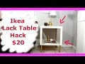 Ikea Lack Table Hack | New DIY Series Ikea Lack Table Hack | New DIY Series