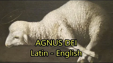 Agnus Dei -  Samuel Barber - English lyrics