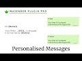 How to send personalised messages to multiple whatsapp contacts with just one click using wasender