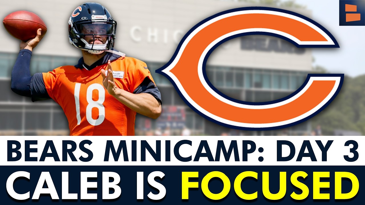 Caleb Williams REACTION From Chicago Bears Minicamp Day 3 | NEWS