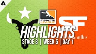 Houston Outlaws vs San Francisco Shock | Overwatch League Highlights OWL Stage 3 Week 5 Day 1