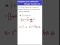 29) Integral por sustitución (5^t)sen(5^t) Sección 5.5 Stewart Cálculo