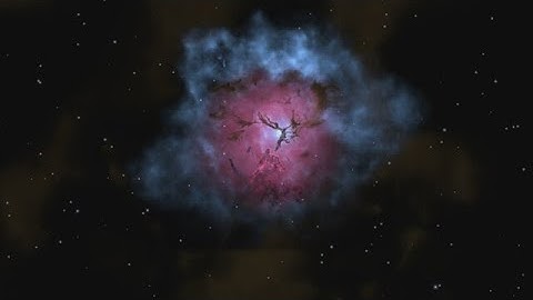 Trifid Nebula in 3D: Fascinating Complexity of Star Birth