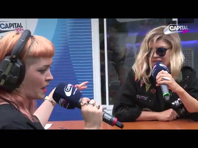 Fergie - Interview at Wireless Festival 2016 class=