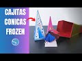 COMO HACER DULCERO TIPO CONO EN SILHOUETTE CAMEO | FROZEN | IDEAS PARA FIESTAS | CAJAS DE DULCES