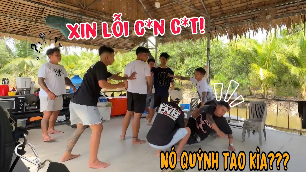 TNB - Sự Cố Troll Bữa Khiến Cho Nhã Và Danh Có Xích Mích Và Cả Team Phải Can Ngăn!!!
