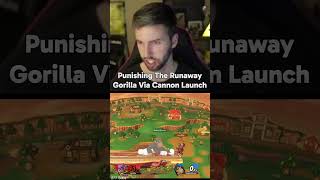 Punishing The Runaway Gorilla Via Cannon Launch
