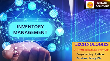 Inventory Management  || In English  ||  Python Projects  ||  English 2023  || DHAATRI SOLUTIONS