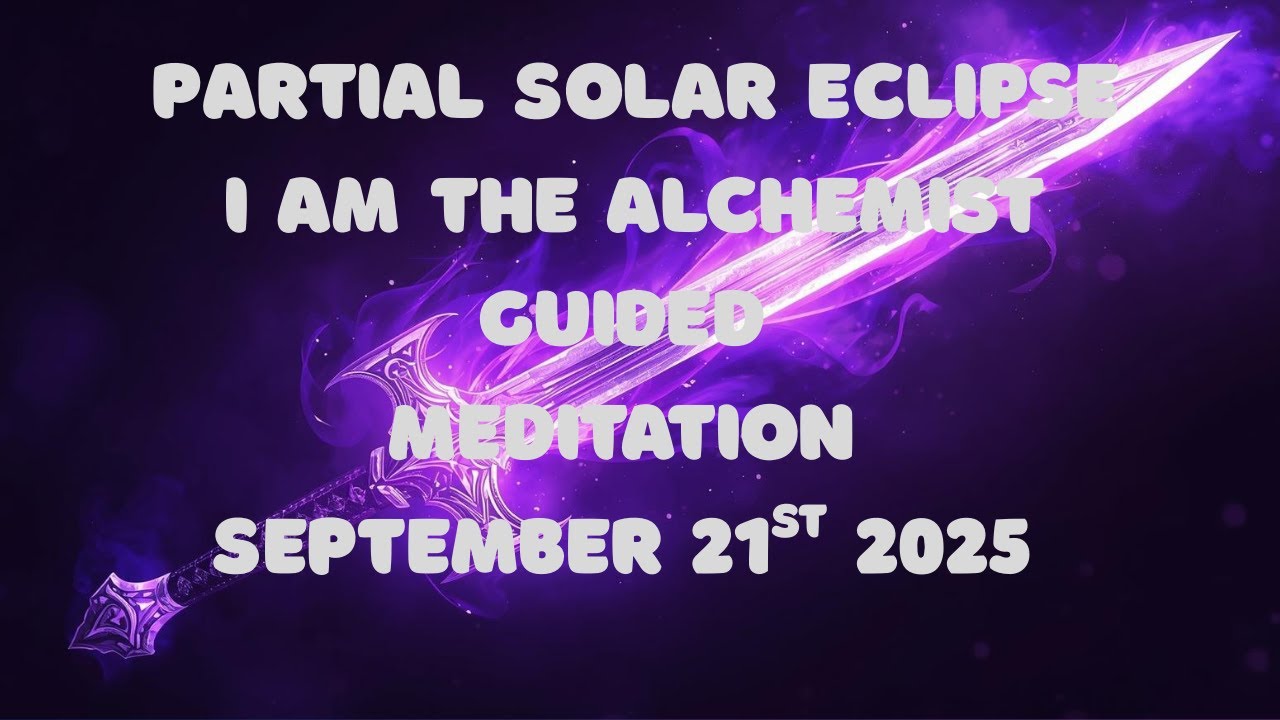 NEW MOON PARTIAL SOLAR ECLIPSE IN PISCES GUIDED MEDITATION - YouTube