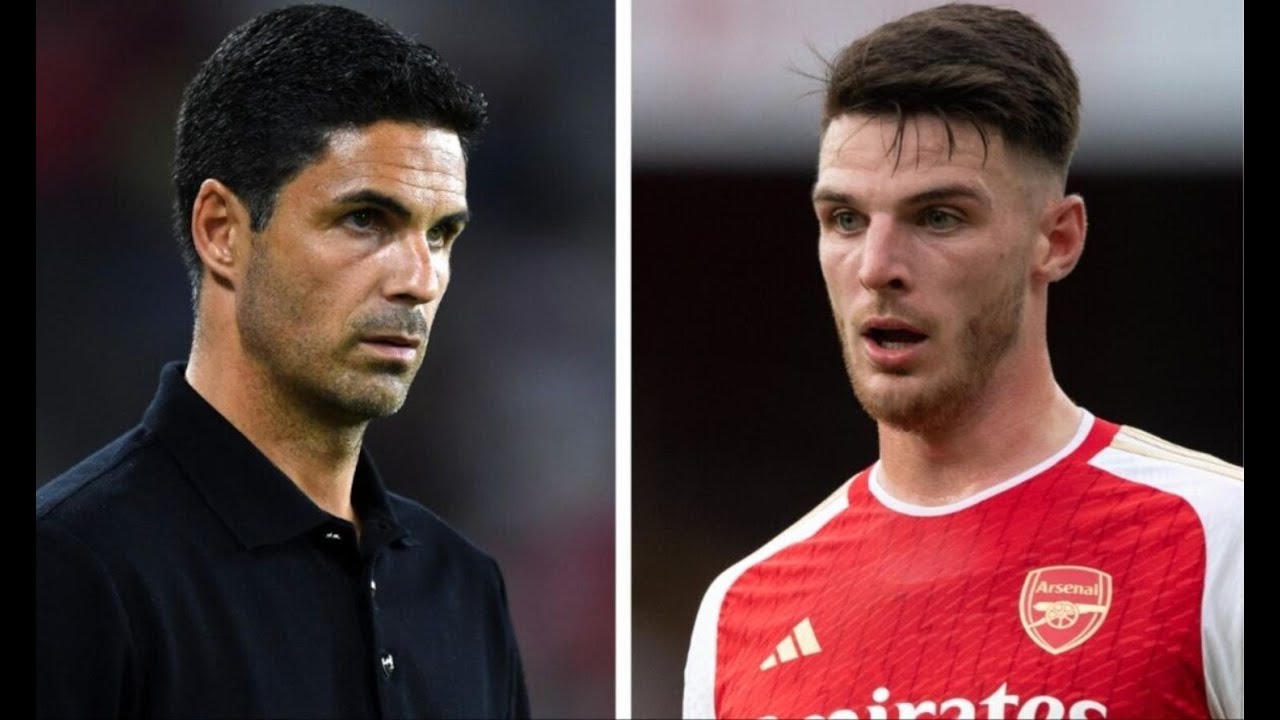 Mikel Arteta jokes about Declan Rice fear as Arsenal boss shares season ...