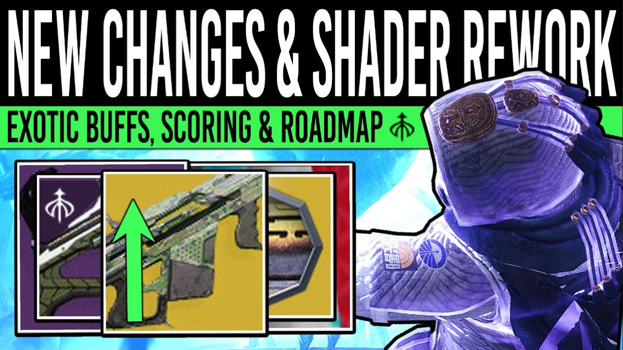 Destiny Comp Rework Destiny 2 | EXOTIC REWORKS & FUTURE CONTENT! Shader Rework, Scoring ...