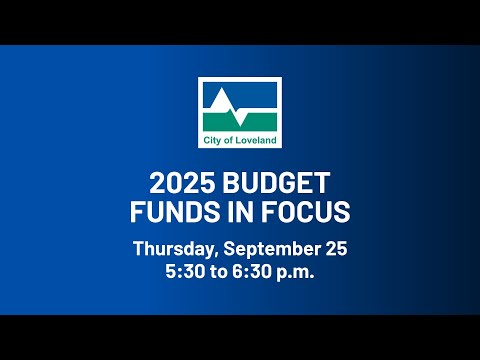 2025 Budget Funds in Focus Second Community Event