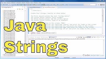Learn Java - Exercise 13x - Search Strings for a Substring in Java