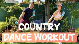15 MIN COUNTRY DANCE WORKOUT - Full Body