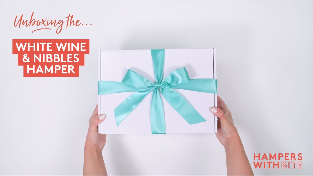 White Wine and Nibbles Hamper | Hampers With Bite | 2020 Christmas ...