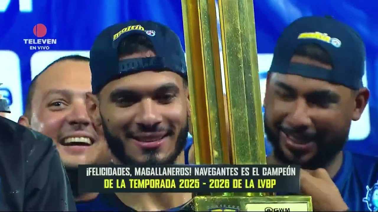 ¡Magallanes campeón de la temporada 2025-2026 de la LVBP! - 02/02/26