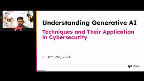 Tech Talk - Understanding Generative AI Techniques and their Application in Cybersecurity