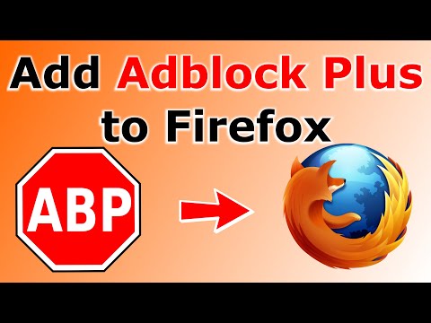 How to add Adblock Plus extension to Firefox