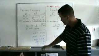 Permutations And Combinations