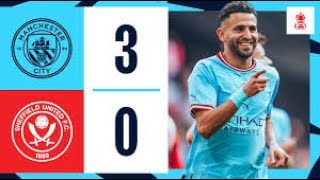 Man City 3-0 Sheffield United | Mahrez hat-trick sends City to FA Cup final | EXTENDED HIGHLIGHTS