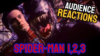 Spider-Man 1,2,3 Audience Reactions! (Rerelease)