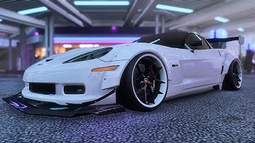 The CHEVROLET CORVETTE Z06 (NFS HEAT CUSTOMIZATION)