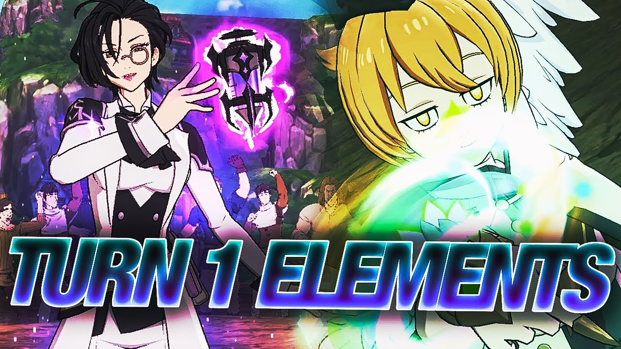 MAX ELEMENTS TURN 1? GREEN SARIEL + INFINITY MERLIN DESTROY PVP ...