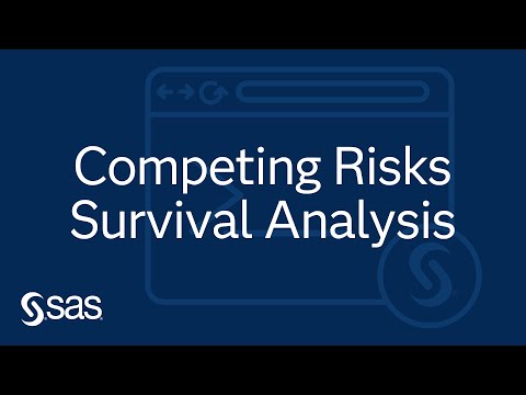 SAS Studio 작업을 통해 경쟁 위험 생존 분석을 쉽게 수행