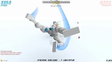 Toribash I do a nice trick