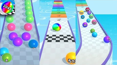 Ball Run 2048 Gameplay || Android Mobile Update Level 33-36