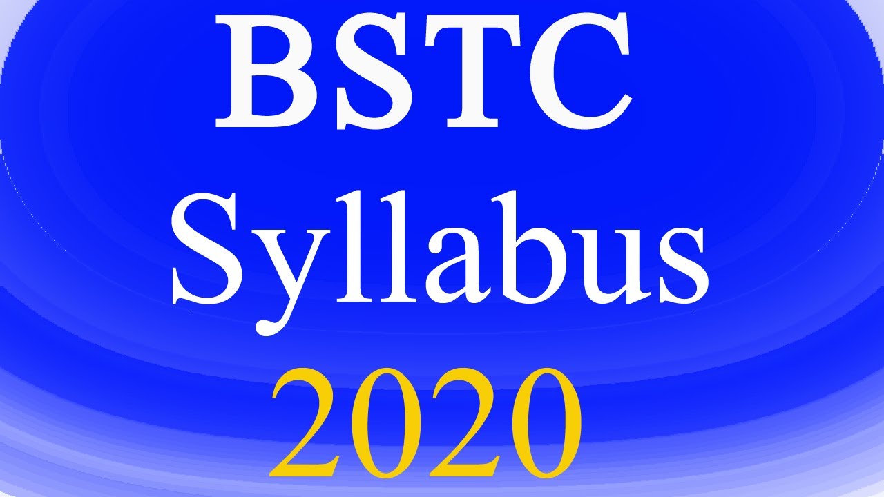Rajasthan BSTC Syllabus 2021 | Rajasthan BSTC ME Kya - Kya  Syllabus Hai | BSTC exam pattern |