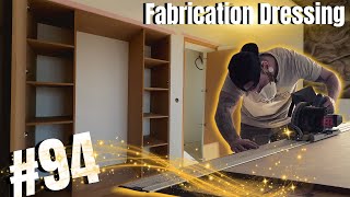 Fabrication Dressing Invisible Sur Mesure !!!  #94 Rénovation Maison