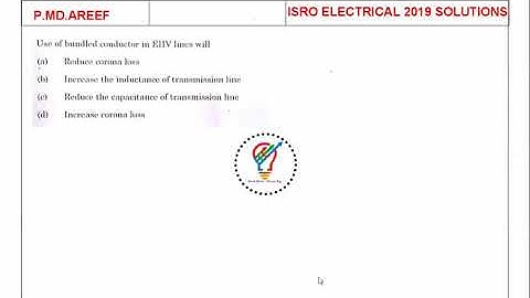 ISRO 2019 !! ELECTRICAL QUESTION PAPER WITH SOLUTIONS !! Part-02
