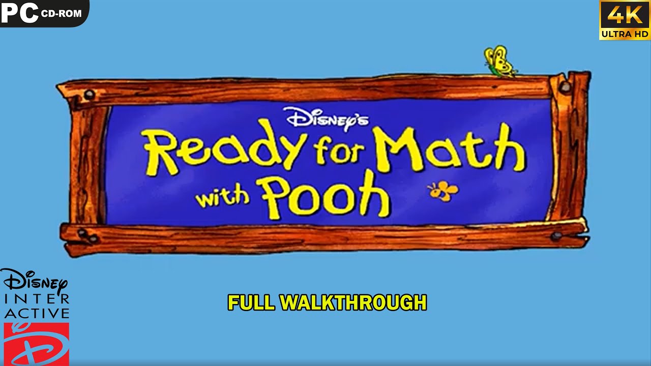 Disney's Ready for Math with Pooh [PC] - Full Walkthrough - 4k UHD ...