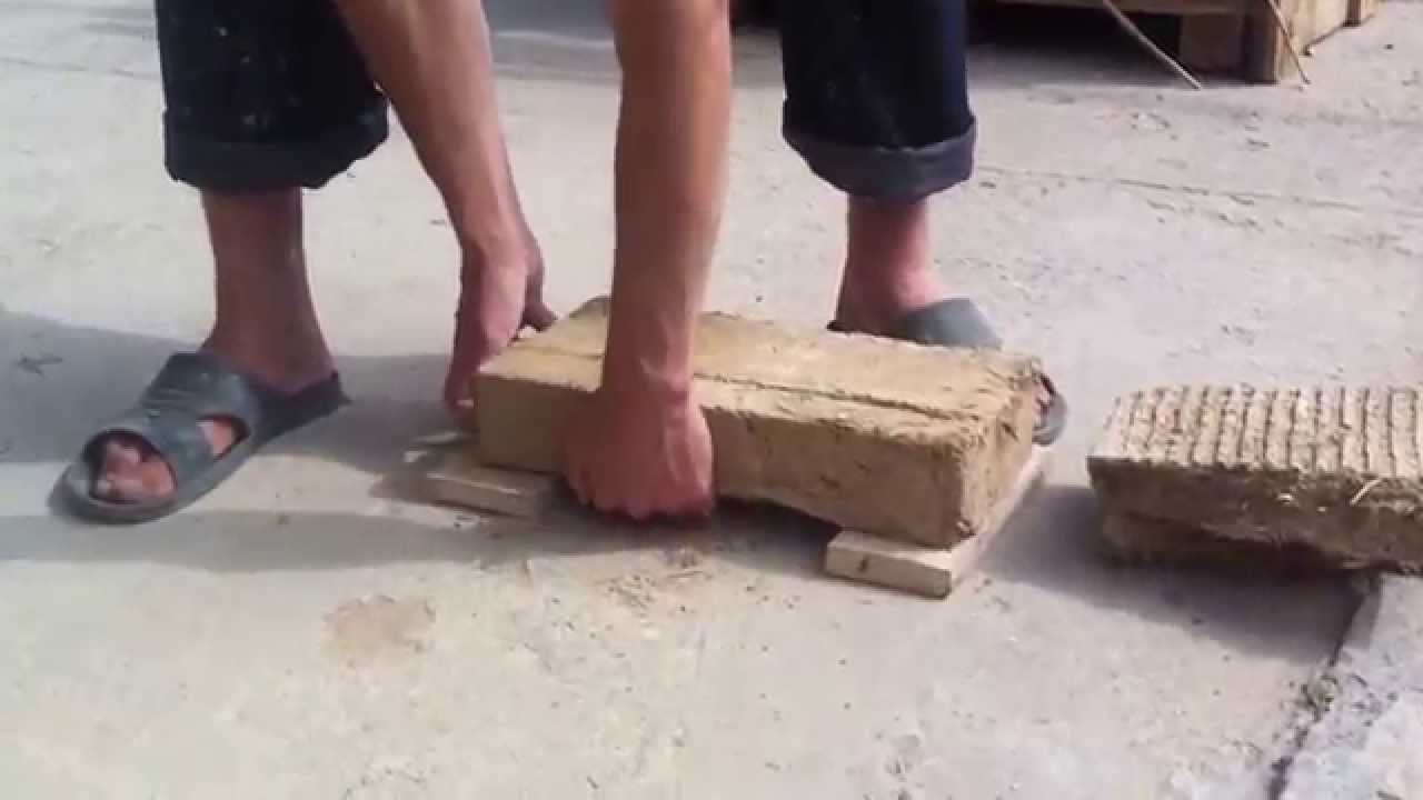 Как сделать саманный кирпич Как сделать саманный кирпич