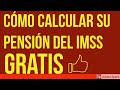 Cómo calcular tu pensión del IMSS Regimen 73 GRATIS (incluye ayuda asistencial del 15%)