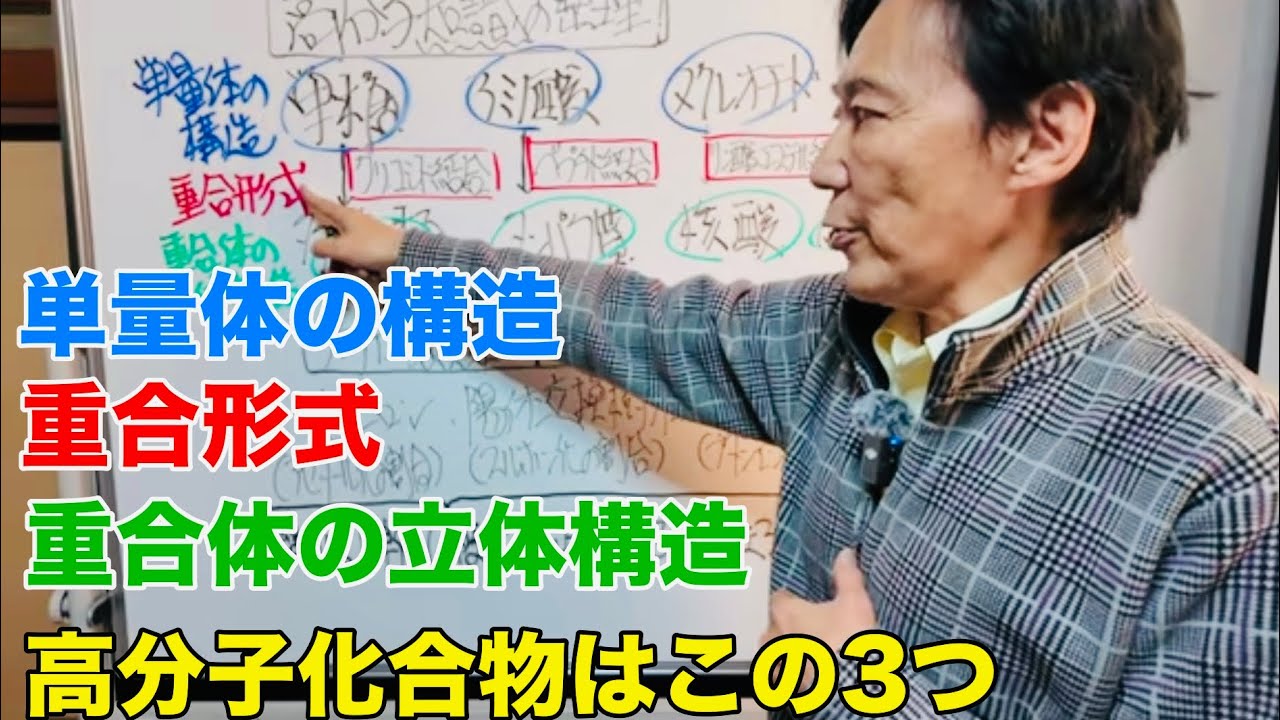 高分子化合物の得点力を上げる3つの着眼点