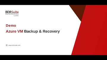 How to Configure Azure VM Backup and Recovery