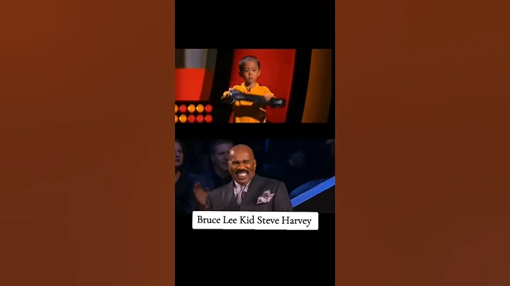 #steveharvey  bruce lee kid, #shorts #wow #funny