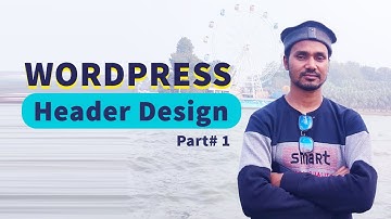 Website header design in WordPress Flexbox Part -1 || Wordpress Tutorial || Content for Life