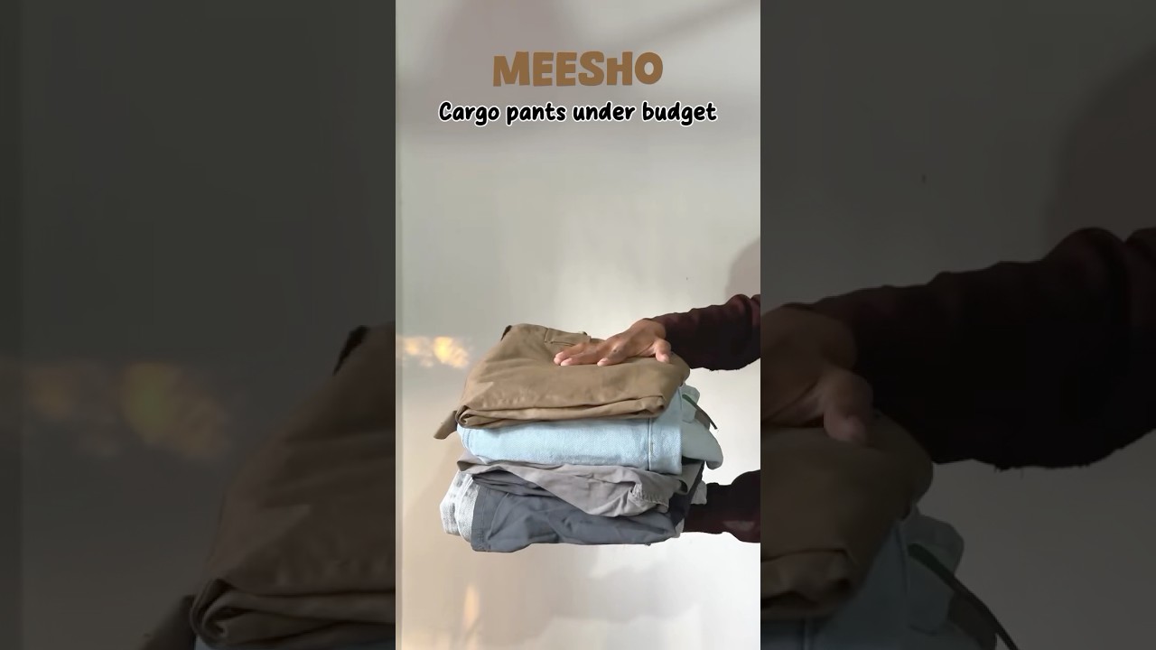 Meesho cargo pant under buget 