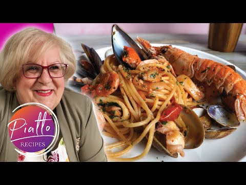 Seafood Pasta Recipe | Spaghetti, Mussels, Clams, Calamari, Shrimp