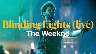 [한글 자막] 인간? '신' | Blinding Lights(live) - The Weeknd 위켄드 라이브  [해석/ live / 번역 / 한글 자막 / lyrics]