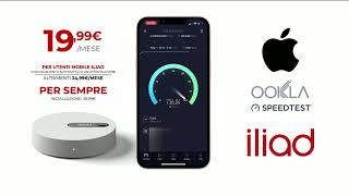 Fibra Iliad WIFI 6 SpeedTest con IPhone 13 screenshot 4