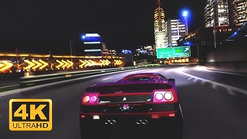 NEED FOR SPEED UNDERGROUND 2 CITY LIGHTS V2 with Ultra Ray Tracing [4K]