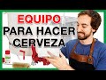 🍺 EQUIPO necesario para hacer CERVEZA ARTESANAL EN CASA 👍 KIT, INGREDIENTES y 1ª RECETA ➡️ Tutorial