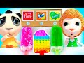 Ice Cream Challenge with Dolly and Friends | Funny Cartoon for Kids | Kitchen Story Episodes